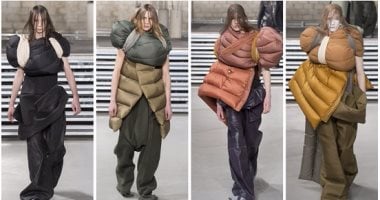 بالصور.. مجموعة Rick Owens أغرب تصميمات ظهرت على Runway منذ بداية 2017