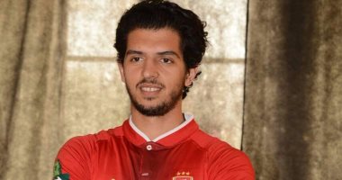شاهد.. عمرو بركات بتيشيرت الأهلي