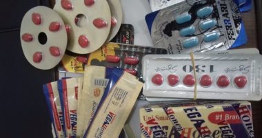 ضبط مستحضرات طبية ومنشطات مجهولة المصدر بمحل عطارة غرب الإسكندرية