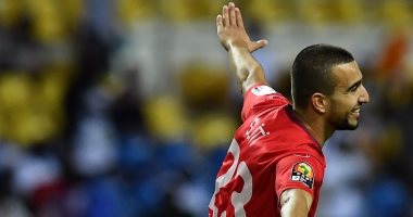 السليتى يسجل الهدف الأول لتونس فى مرمى زيمبابوى بأمم أفريقيا