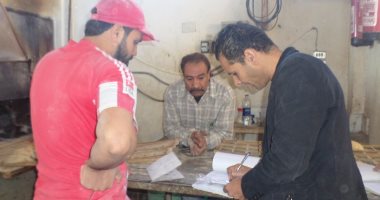 تحرير 37 محضر مخالفة فى حملة تموينية على الأسواق بسوهاج