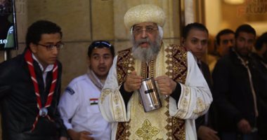 البابا تواضروس يصلي قداس أربعاء نينوى في مدينة السلام