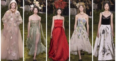 بالصور.. المجموعة الكاملة لأزياء Christian Dior بأسبوع الموضة بباريس