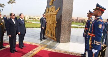 السيسى: الحفاظ على الأمن فى بلد بحجم مصر يتطلب تضحيات جسام