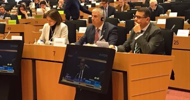 وفد من مجلس النواب يلتقى رئيس لجنة المشرق بالبرلمان الأوروبى فى بروكسل