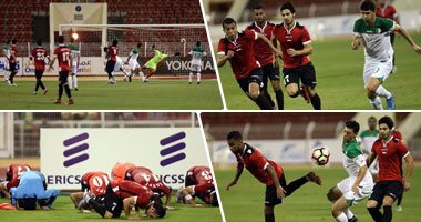 المنتخب العسكرى يفوز على الجزائر ويصعد لقبل النهائى