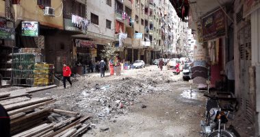 مطالبات برصف شارع إبراهيم نافع فى منطقة كفر طهرمس بفيصل