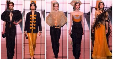 بالصور.. حصاد الموضة العالمية فى أسبوع.. Versace  يقدم أحدث مجموعاته بلمسات الحضارة اليونانية.. "كارل لاجرفيلد" يعيد إحياء "تايير" كوكو شانيل.. وإيلى صعب يشعل منصات باريس بمجموعة "الهوتكوتيور"لا