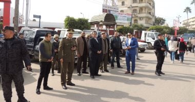 مدير أمن كفر الشيخ يتفقد التمركزات الأمنية وتأمين الميادين