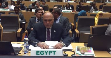 سامح شكرى يطرح رؤية مصر فى محاربة الإرهاب بواشنطن