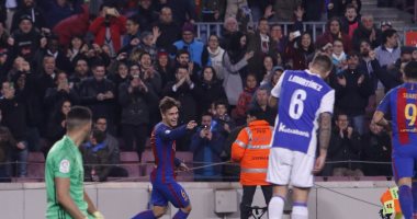 برشلونة يتقدم على ريال سوسيداد بهدف دينيس سواريز فى الشوط الأول