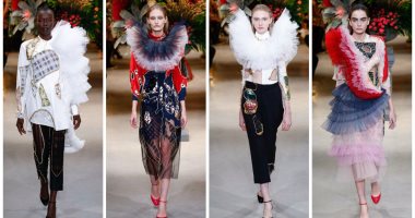 بالصور.."الكرانيش" تسيطر على تصميمات "Viktor & Rolf" بمجموعة ربيع 2017 