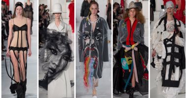 بالصور.."Maison Margiela" بين التصميمات الضخمة وأفكار الـ snapchat   