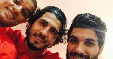 لاعبو منتخب مصر يحتفلون بالفوز على غانا عبر "إنستجرام"