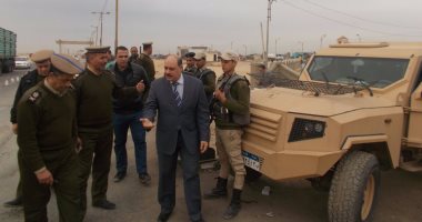 بالصور.. مساعد وزير الداخلية لشمال الصعيد يوجه بتكثيف الرقابة على الطرق
