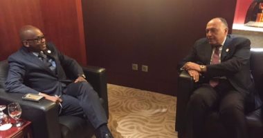 سامح شكرى يبحث مع نظيره البروندى الأوضاع الداخلية وسبل دعم الاستقرار ببلاده