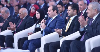 الرئيس السيسى: صدقت فوراً على مقترحات محلب لحل قضايا النوبة