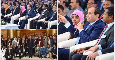 البرنامج الكامل لمؤتمر الشباب بالإسماعيلية.."السيسى" يلتقى 150 من أبناء المحروسة ويرد على استفساراتهم فى جلسة "اسأل الرئيس" ويتفقد عددًا من الهيئات..وجلستان اليوم الثانى عن التنمية ومواجهة الأسعار بحضور الحكومة