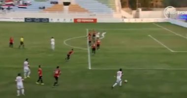نهاية الشوط الأول.. تعادل إيجابى 1-1 بين المنتخب العسكرى والسورى