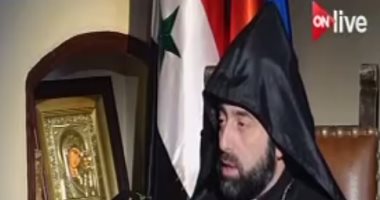 مطران أرمن دمشق لـ"يوسف الحسينى": سوريا أصبحت موطنا للحياة الجديدة لنا