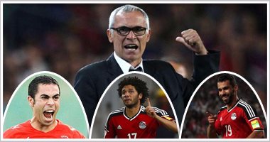 كبار المنتخب يدعمون كوبر قبل موقعة الكونغو.. الحضرى: لاعبو المنتخب مقتنعون بفكر الخواجة و"الحب" هيوصلنا كأس العالم.. إعلان مواعيد وصول المحترفين استعدادا لمباراة "الحسم".. واتحاد الكرة يتسلم "قميص المونديال"