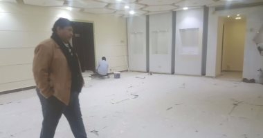 بالصور.. اتحاد الكرة يجدد مقر الاستقبال