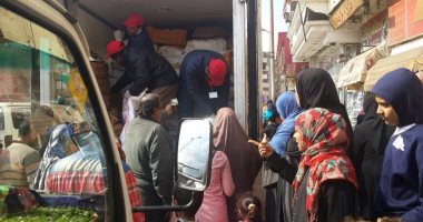 جامعة العريش توزع اليوم منتجات جهاز الخدمة الوطنية على الأهالى