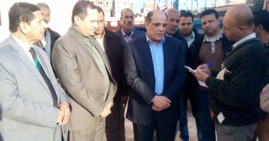 رئيس قطاع مكتب وزير التربية والتعليم يتفقد مدرسة المتفوقين بكفر الشيخ