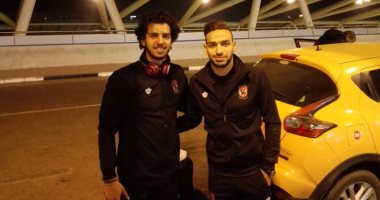 بالصور.. بعثة الأهلى تصل المطار للسفر إلى الإمارات لملاقاة الزمالك بالسوبر