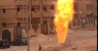 تجديد حبس سائق حفار وعامل تسببا فى كسر خط غاز بالهرم 15 يوما
