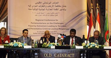 بالصور.. على عبد العال من أسوان: نحمى حريات وحقوق الأفراد وفقاً للدستور