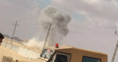 تفجير "دانة" من مخلفات الحروب بطريق السويس