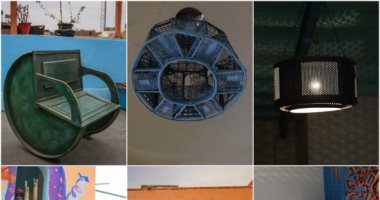 "موبيكيا" مشروع شاب مصرى لتحويل الكاوتش والصناديق القديمة لعفش وديكور