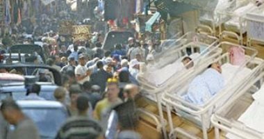 الزيادة السكانية "غول" يلتهم معدلات النمو..52 مليون مواطن يدخلون حسابات الدولة خلال 30 عاما.. ارتفاع فاتورة الدعم والتعليم والصحة بصورة كبيرة.. توفير 50 ألف وحدة سكنية لا يكفى معدلات الزيادة فى القاهرة