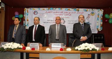 رئيس جامعة طنطا يفتتح المؤتمر السنوي لقسم طب الأطفال