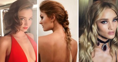 على طريقة عارضات الأزياء..اختارى تصفيفه شعر "رومانسية" لاحتفالات عيد الحب