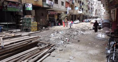 قارئ يطالب برصف شارع إبراهيم نافع فى بولاق الدكرور