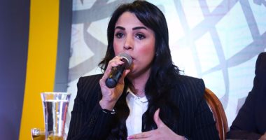 غادة عبد الرحيم تناشد المصريين الاستمرار فى التصويت لصالح فريق الموسيقى العسكرية