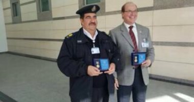 ننشر صورة تكريم الوفد الروسى لأمن مطار القاهرة لرضاه عن مستوى التفتيش