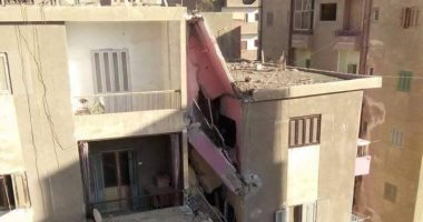 إحدى ساكنى العقار المنهار بمغاغة فى المنيا تطالب بتوفير سكن بديل