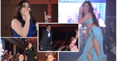 بوسى وشيبة ودينا يتألقون فى حفل "منتصف العام"