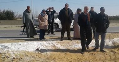بالصور .. ازالة 50 حالة تعدى على الأراضى الزراعية بشمال بنى سويف