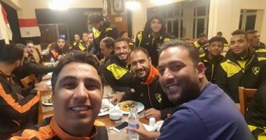 ميدو ولاعبو دجلة يساندون الفراعنة فى نهائي أمم أفريقيا