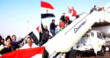 طائرتان تغادران إلى الجابون لنقل 410 مشجعين لمؤازرة المنتخب بنهائى أفريقيا