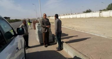 محافظ البحر الاحمر يتفقد أعمال التطوير بمنطقة النجدة بالغردقة