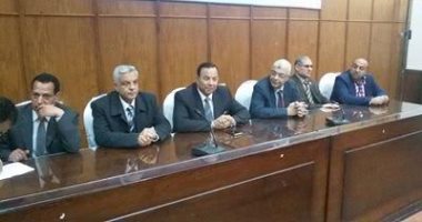 رئيس جامعة المنوفية يفتتح المؤتمر السنوي لحكام كرة اليد