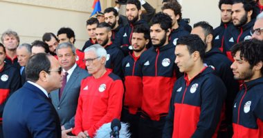 بعثة المنتخب الوطنى تغادر مطار القاهرة وسط تشديدات أمنية