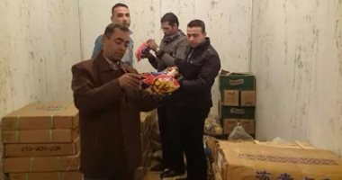 ضبط 5760 كيس "سناكس" غير مطابق للمواصفات بالمنوفية