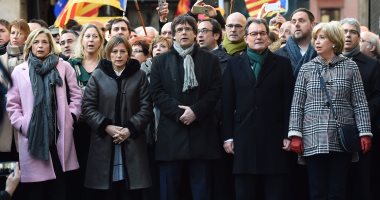 بالصور..برشلونة تبدأ أول محاكمة كبرى لاستفتاء "غير القانونى" فى كاتالونيا