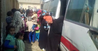 توقيع الكشف الطبى على 337 مواطن بقريتين بديرمواس بالمنيا